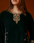 Green Velvet Set