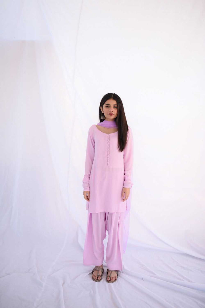 Lilac shalwar kameez Set - Ripret