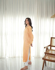 Peach Relaxed Fit Kurta