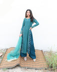 Green Stripe Gota Suit